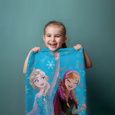 Asciugamano Disney Frozen Anna Elsa 60 X 120 Cm
