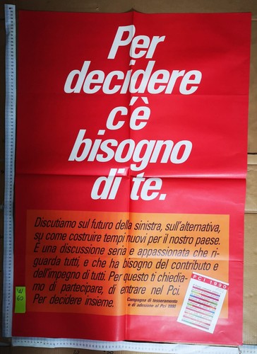 Manifesto originale politica - originale,