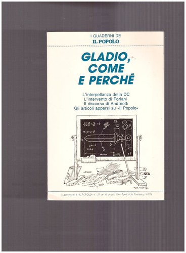 Gladio come perché - come,