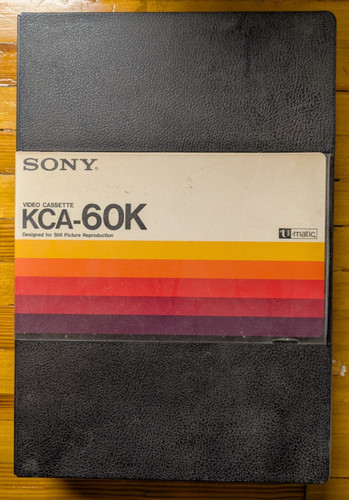 Videocassetta sony kca 60k - videocassetta, kca-60k