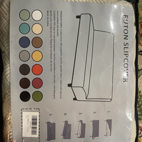 Copridivano futon senza - copridivano,