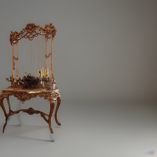 Console specchio stile - e,