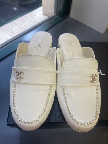 Sandali slip chanel logo - sandali,