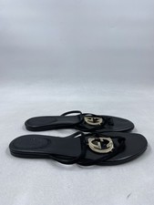 Gucci GG sandalo nero in pelle