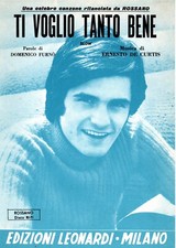 Spartito musicale Ti voglio