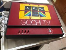 console reel tv con tanti giochi tv  vintage
