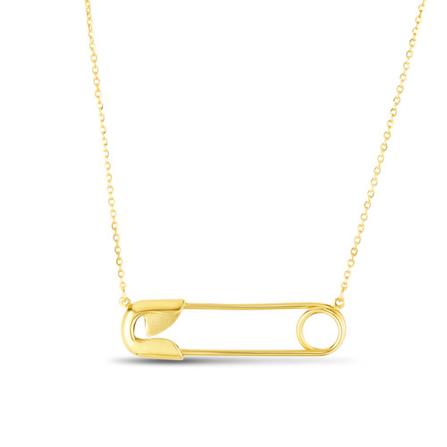 Collana con spilla - con, di