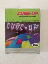 CUBE-UP Cartuccia GAMATE GIG C1-001 NUOVO NOS Raro ITALIA Puzzle Gioco