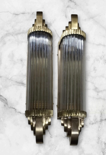 Vintage art deco lampada - vintage,