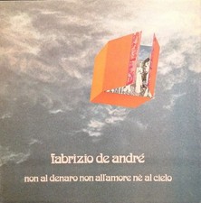 Fabrizio De André - Non Al Denaro Non All'Amore Nè Al Cielo, Vinile, LP, Album
