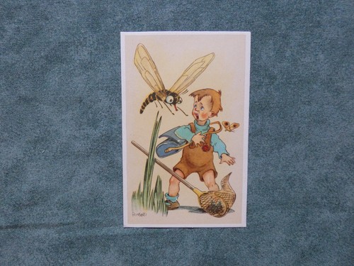 Cartolina bonfanti bambino - bonfanti, e