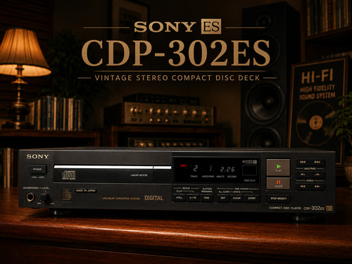 Sony cdp 302es rare - sony, 🌈rare🌈