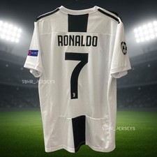 Maglia manica corta Cristiano Ronaldo #7 Juventus 2018-2019 Champions League