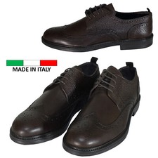 Scarpe Uomo Francesina in Vera
