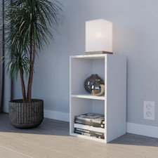 Libreria, Libreria Con 2 Scomparti, Scaffale Con 2 Cubi per Soggiorno, Ufficio, 