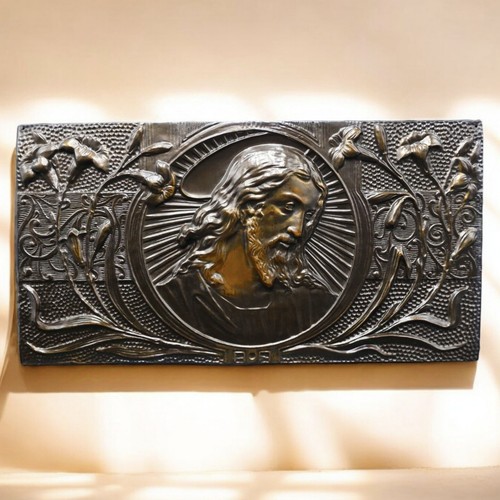 Arte sacra cristo placca - arte,
