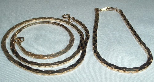 Set catena bracciale collana - set,