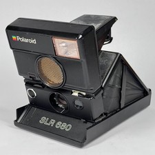 Polaroid SLR 680 fotocamera pellicola istantanea PELLICOLA TESTATA/FUNZIONANTE