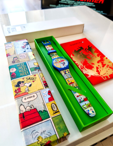 Molto raro swatch x peanuts - x,