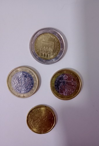 Monedas euro san marino - marino, 1