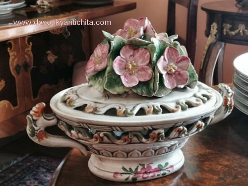 Centro tavola ceramica - tavola,