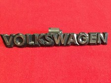 VOLKSWAGEN VW 205MM LOGO SIGLA EMBLEMA FREGIO STEMMA SCRITTA TARGHETTA BADGE NOM