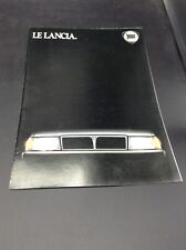 DEPLIANT AUTO VINTAGE LANCIA