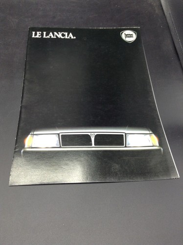 Depliant auto vintage lancia - vintage,