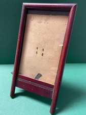 Portafoto vintage in legno con vetro  fine '800.