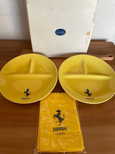 Targa logo ferrari cornes - logo,