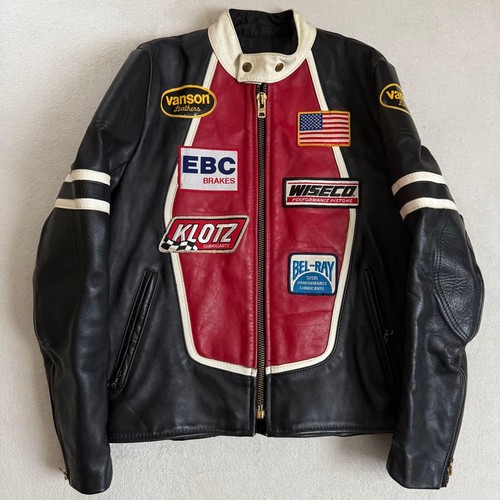 Vanson rjp leather racing - rjp,