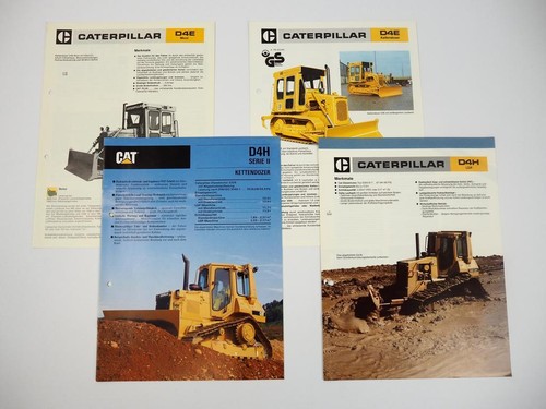 Depliant caterpillar d4e d4h - depliant,