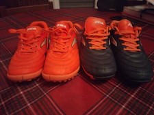 2 Paia Di Scarpe Calcio e Calcetto Joma Misura 34 