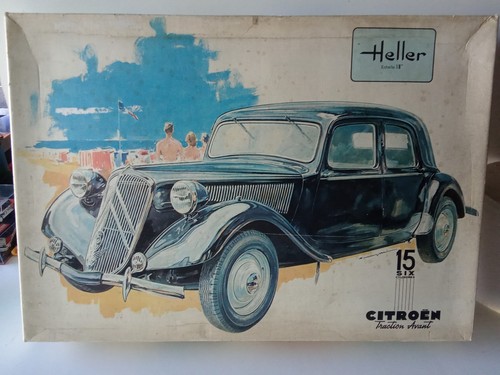 Heller citroen traction - heller, 1/8