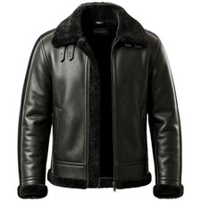 Bomber uomo elegante vera