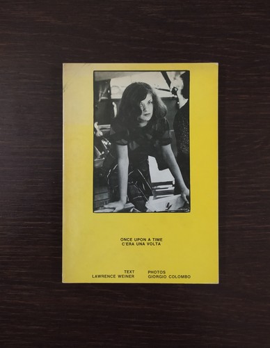 Lawrence weiner once upon - lawrence,