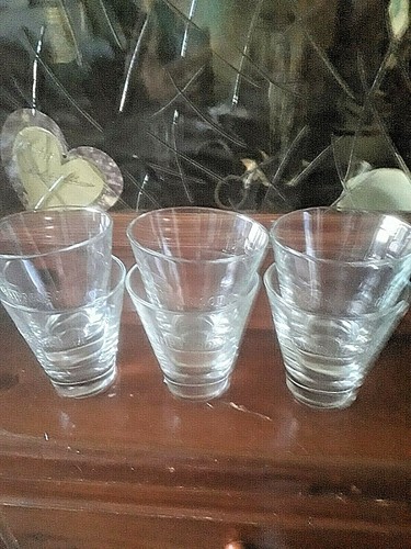 Sei bicchieri campari - campari, soda