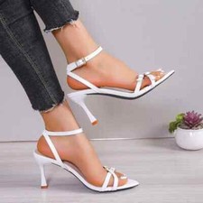 Sandali Donna 8 cm Bianco