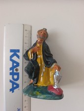 STATUINE PRESEPE DI GESSO  D'EPOCA PRIMI 900