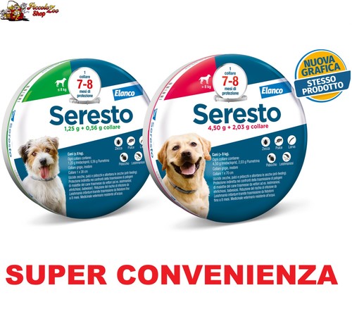 Seresto cane fino kg - seresto,