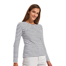 T-shirt manica lunga a righe