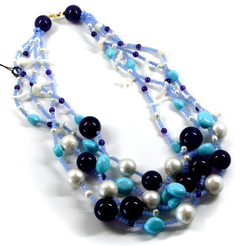 Collana 45cm fili - 45cm,, 5