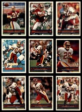 Topps Redskins 1996 set squadra quasi completo 8 - quasi nuovo/MT 7127952 (15/16 carte)
