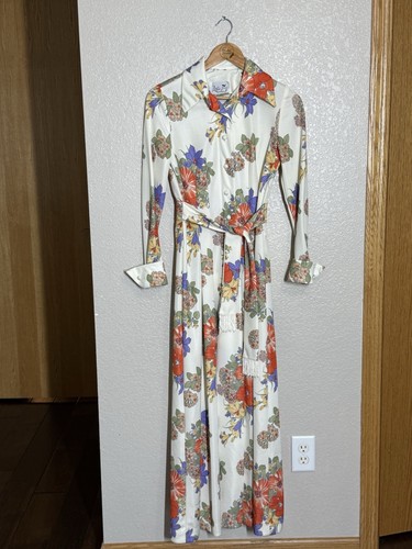 Maxi abito floreale vintage