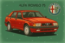 Alfa Romeo 75 TS Cuadro