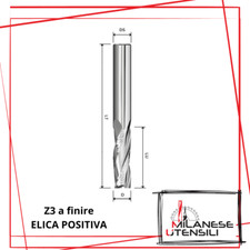 Fresa elicoidale legno Ø20 Z3
