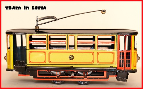 Giocattoli latta tram - giocattoli,