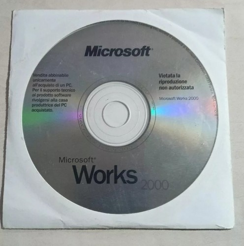 Microsoft works 2000 - works, solo