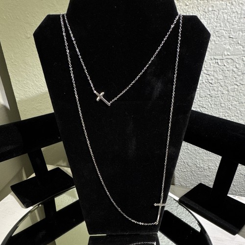 Collana con ciondolo - , croce