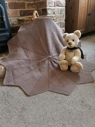 Baby crochet blanket - crochet, boy